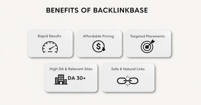 minimal illustration showing backlink connection between two websites explaining importance of backlinks for SEO